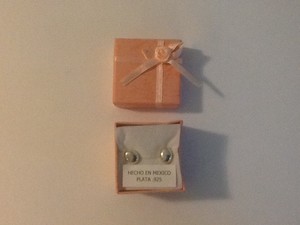 Aretes de plata. .925