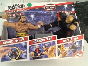 WWPower Slammers Motorized Battling Action Doble